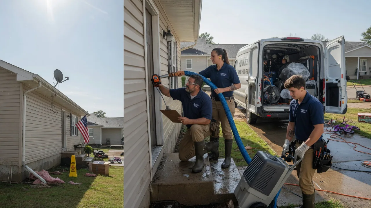 Ceiling Water Damage Restoration in Hershey, NE near me